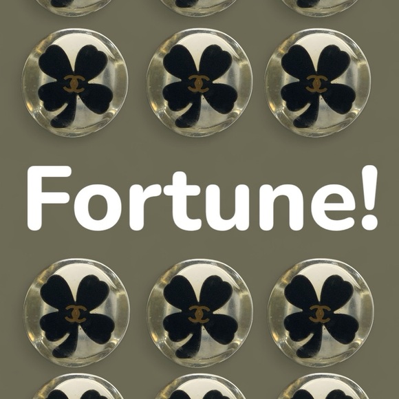 Authentic Vintage CHANEL Lucite Ring LUCKYClover Extremely Rare-Collectors Dream - Picture 15 of 15